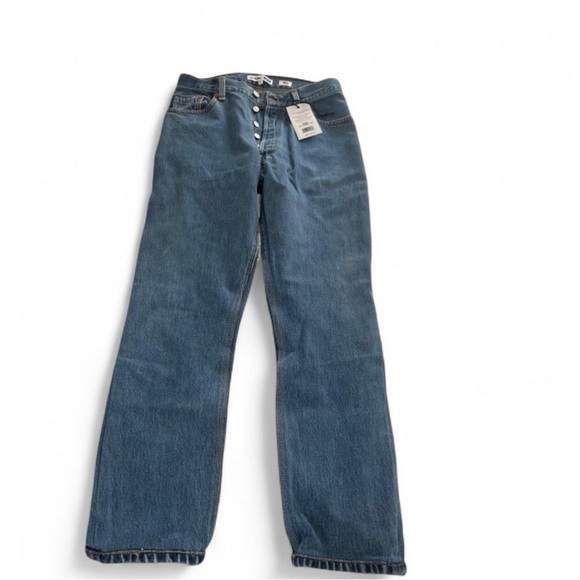 Re/Done Denim - Re/Done Blue Straight Leg Jeans